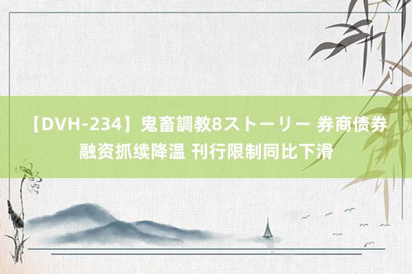 【DVH-234】鬼畜調教8ストーリー 券商债券融资抓续降温 刊行限制同比下滑