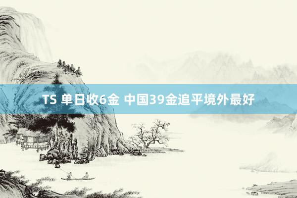 TS 单日收6金 中国39金追平境外最好